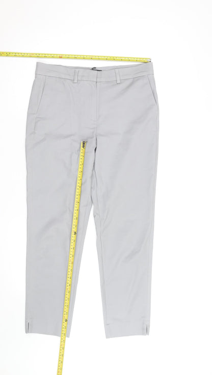 Marks and Spencer Autograph Grey Slim Ankle Trousers Women's Size 10