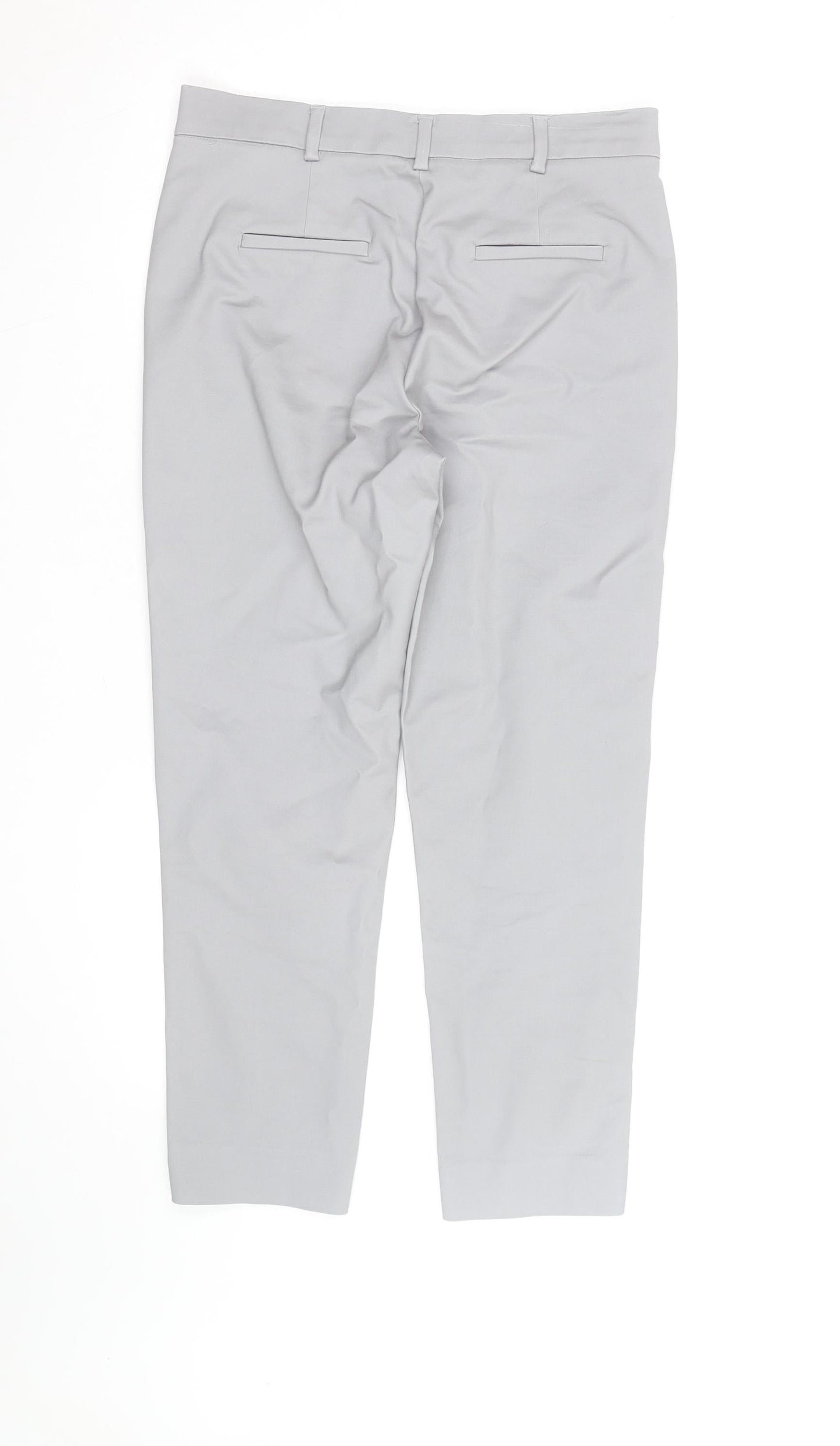 Marks and Spencer Autograph Grey Slim Ankle Trousers Women's Size 10