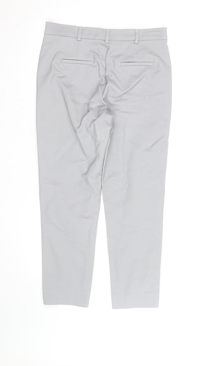 Marks and Spencer Autograph Grey Slim Ankle Trousers Women's Size 10