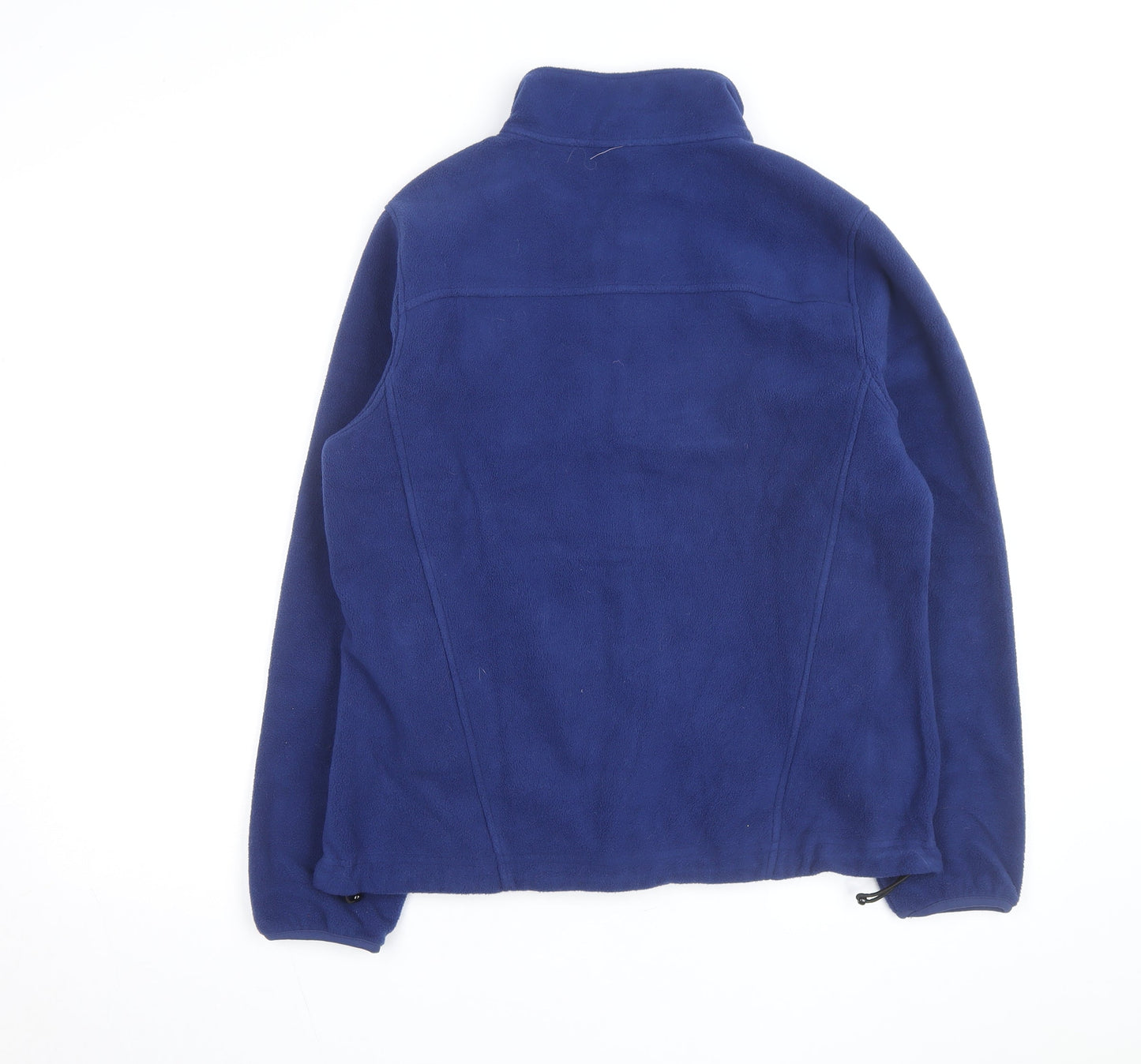 L.L. Bean Women's Blue Fleece Full Zip Jacket Size M Regular Fit