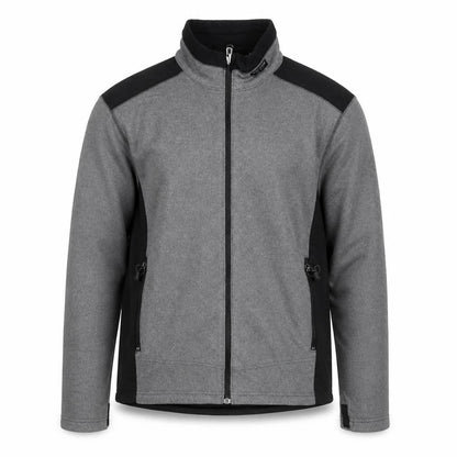 Eddie Bauer Men's Grey Softshell Full Zip Jacket Size M