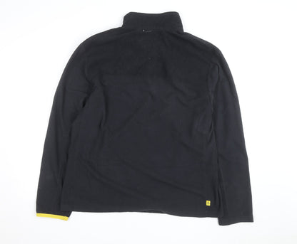 Nike Men's Black XL Therma Fit 1/2 Zip Fleece Activewear Jacket