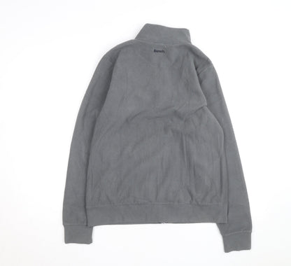Bench Boys Grey Fleece Full Zip Basic Jacket 15-16 Years