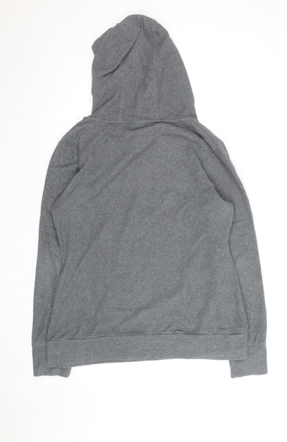 Bench Men’s Grey Pullover Hoodie XL Regular Fit Fleece Sweatshirt