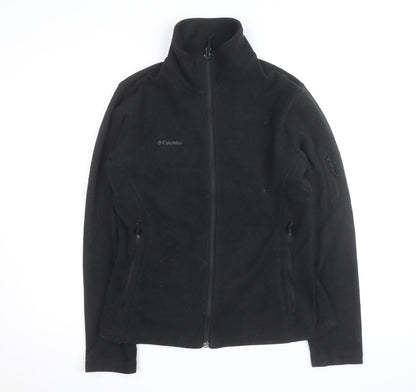 Columbia Women's Black Fleece Full Zip Activewear Jacket Size M