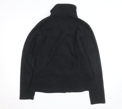 Columbia Women's Black Fleece Full Zip Activewear Jacket Size M