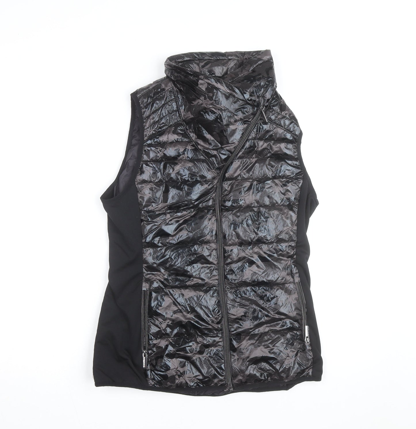 Calvin Klein Men's Black Puffer Waistcoat S Lightweight Zip Vest