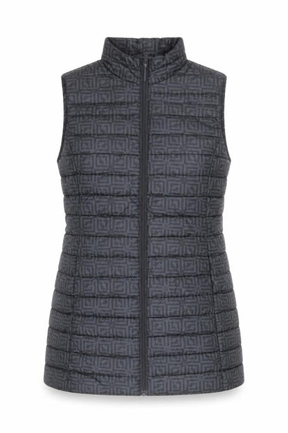 Liz Claiborne Women’s Black Quilted Puffer Waistcoat M