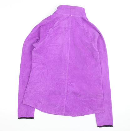 Calvin Klein Performance Women's Purple Fleece Pullover Sweatshirt L