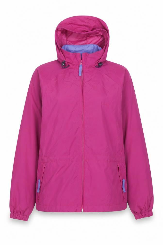 L.L. Bean Women's Pink Hooded Water Resistant Jacket Size S
