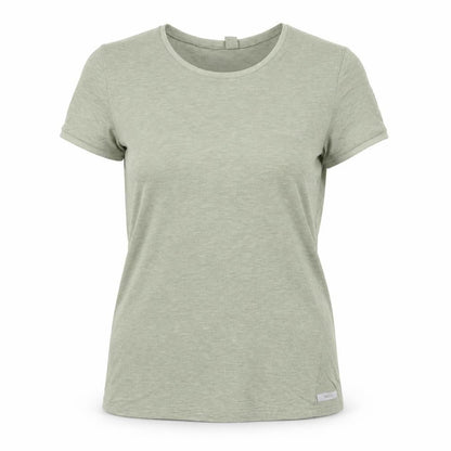 Decathlon Women's Green Regular Fit Short Sleeve T-Shirt Size 12