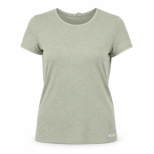 Decathlon Women's Green Regular Fit Short Sleeve T-Shirt Size 12