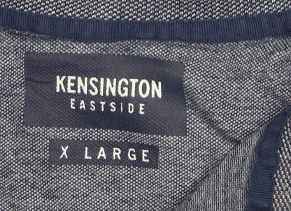 Kensington Eastside Men’s Grey Cotton Polo Shirt XL