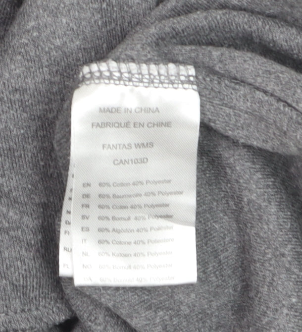 Energetics Men’s Grey Pullover Hoodie M Lightweight Sportswear