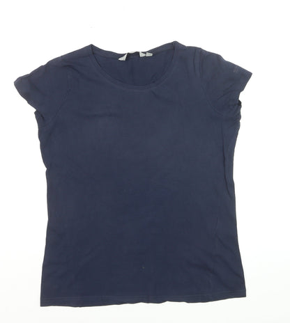 Regatta Women’s Blue Cotton Short Sleeve Basic T-Shirt UK 14