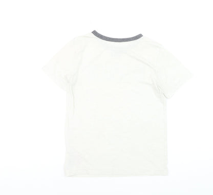 Levi's Boys White Ringer Logo T-Shirt Size 12 Years