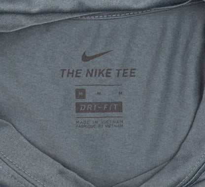 Nike Mens Blue Dri-Fit Sports Graphic T-Shirt Size M