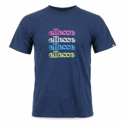 Ellesse Men's Blue XS Logo Graphic Cotton T-Shirt