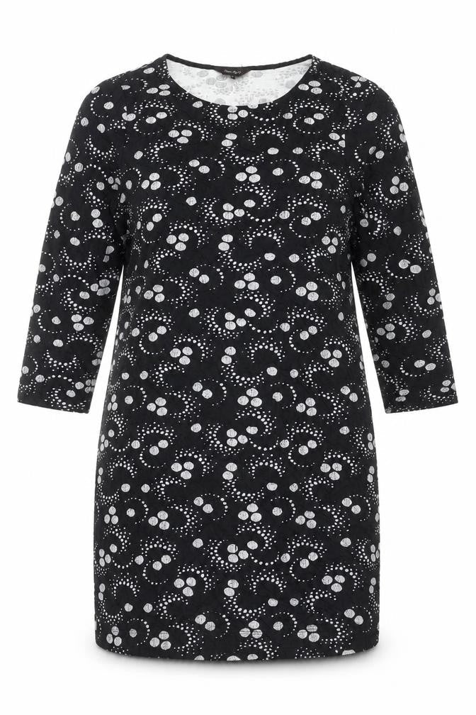 Phase Eight Women Black Size 14 Shift Knee Length Dress