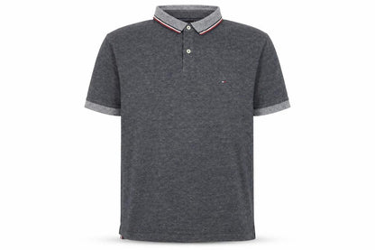 Tommy Hilfiger Men's Grey Regular Fit Short Sleeve Polo XXL