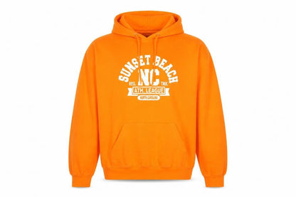 Waves Surf Company Men's Orange XL Pullover Hoodie