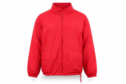 Woolrich Men's Red Nylon Windbreaker Jacket Size L Outdoor Casual
