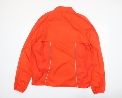 H&M Men’s Orange XL Windbreaker Lightweight Sport Jacket