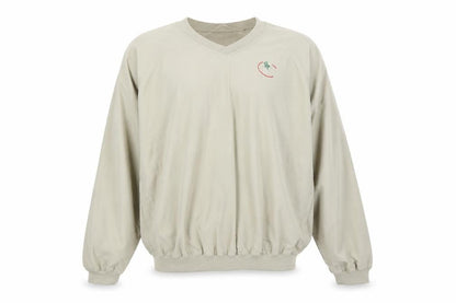Munsingwear Men’s Beige V-Neck Pullover Golf Sweatshirt L