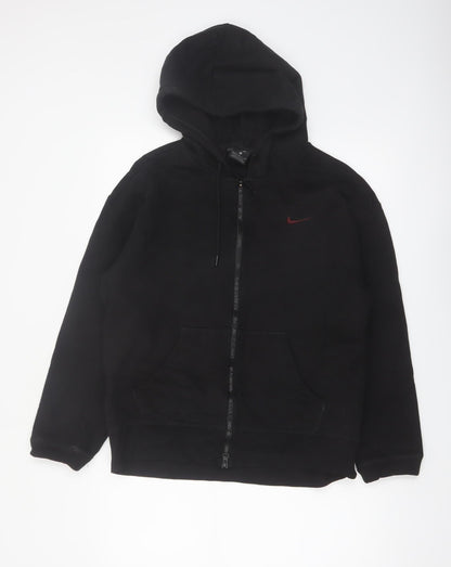 Nike SB Men's Black Full Zip Hoodie Size S Fleece Skate Sweatshirt