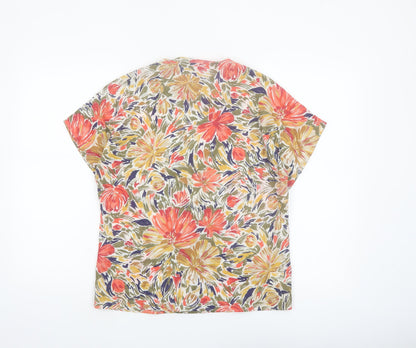 Marks and Spencer Women’s Multicoloured Floral Blouse Size 12