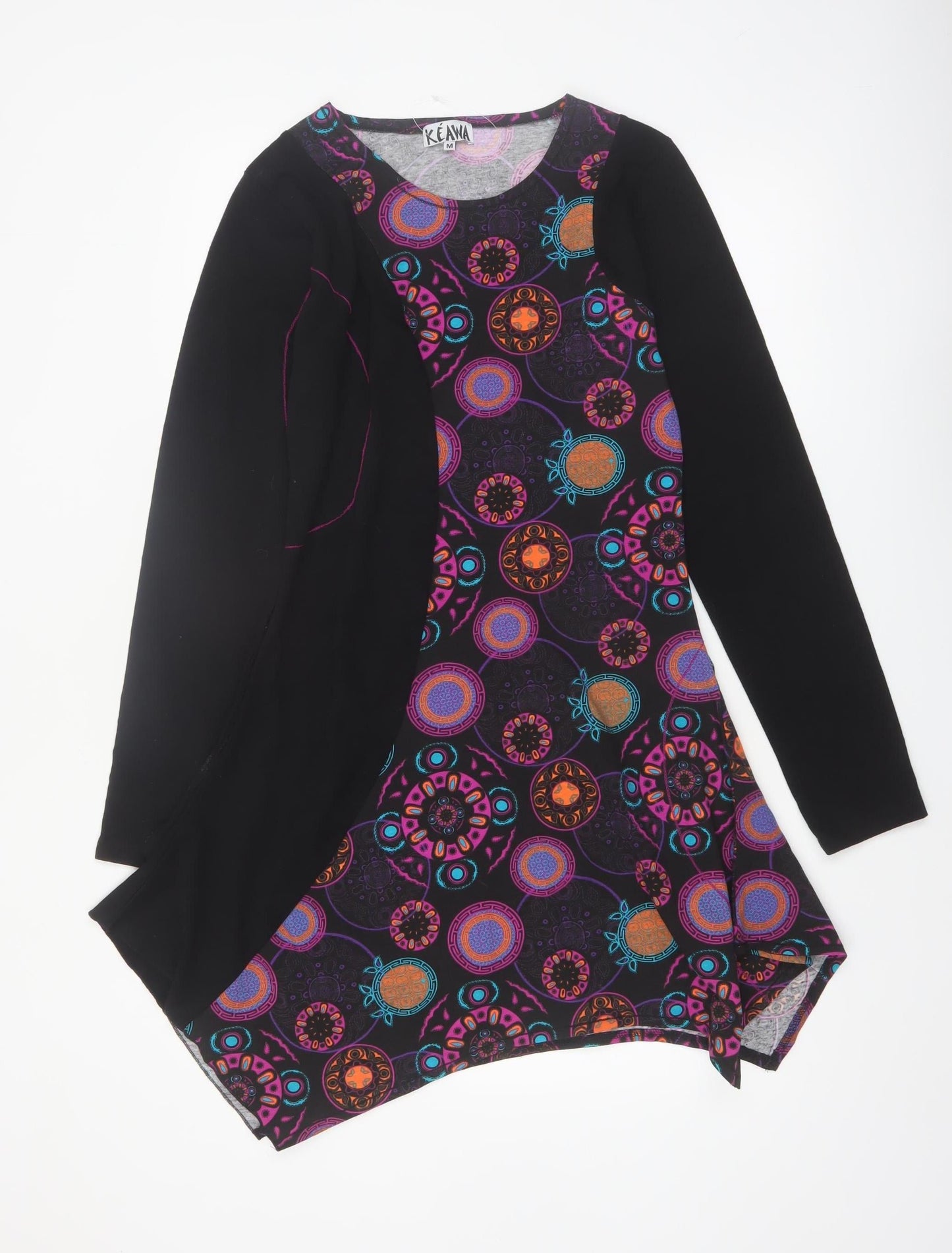 Kéawa Women’s Multicoloured Asymmetric Jersey Dress Size M