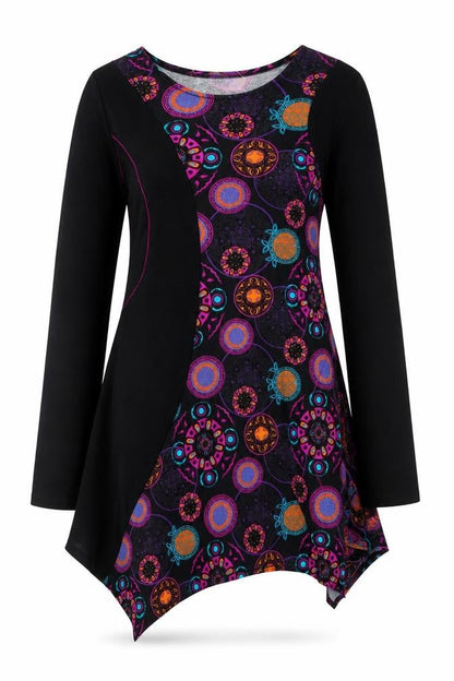 Kéawa Women’s Multicoloured Asymmetric Jersey Dress Size M