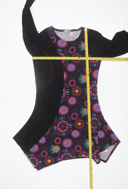 Kéawa Women’s Multicoloured Asymmetric Jersey Dress Size M