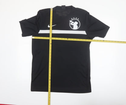 Nike Men’s Black Dri-Fit T-Shirt Sz L Slotty's Eleven Bud Spencer Sports Tee