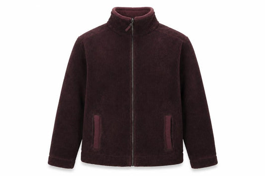 Marks and Spencer Men's Purple Fleece Full Zip Jacket Size S