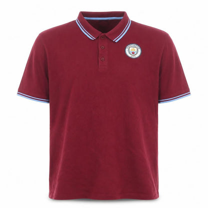 Fanatics Men’s 2XL Red Manchester City Polo Shirt Short Sleeve