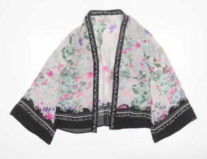 Marks and Spencer Women’s Multicoloured Floral Sheer Beach Cover Up Size 12