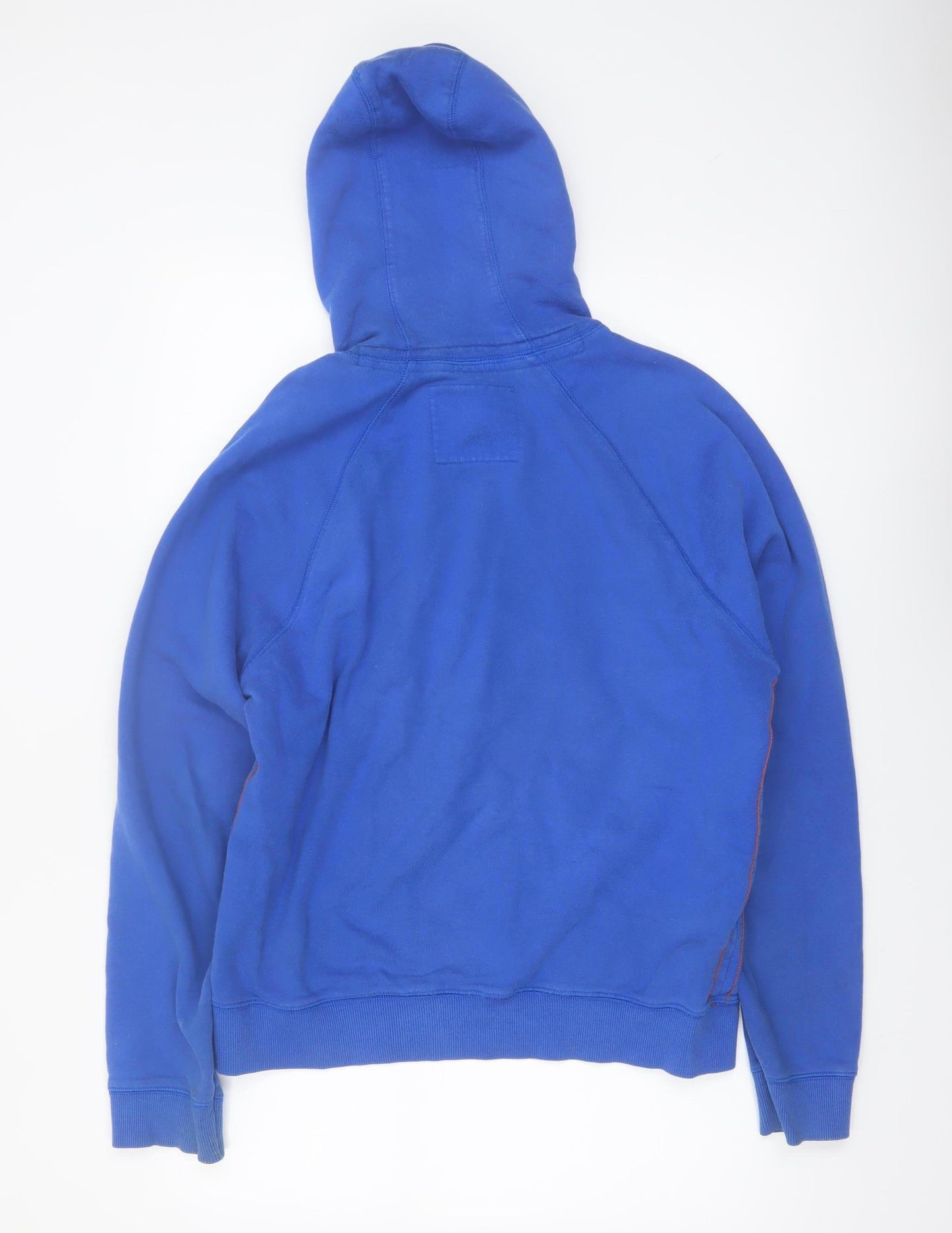 Burton Men's Blue Pullover Hoodie M Graphic Print Cotton