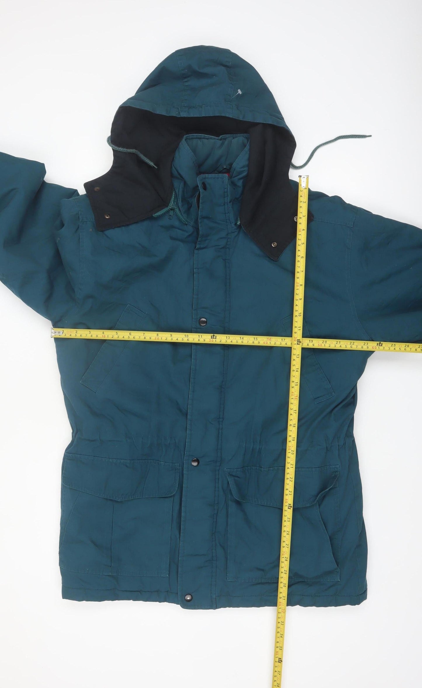 Pacific Trail Men's Green M Parka Jacket Hooded Outdoor Lined