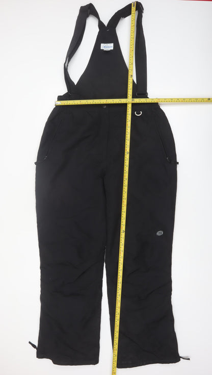 Slalom Men's Black Insulated Waterproof Snow Pants L