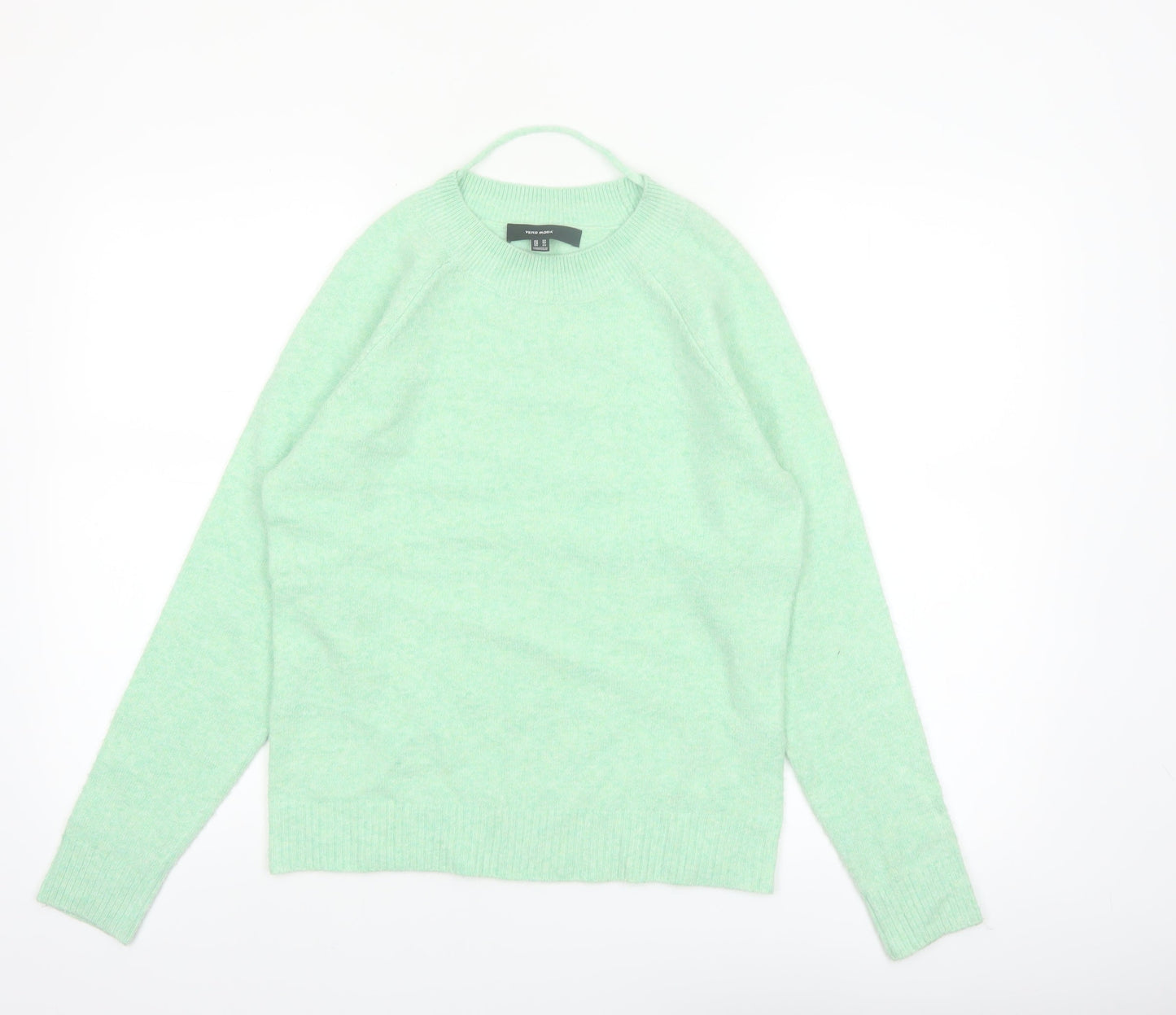 Vero Moda Women’s Green Crew Neck Knit Jumper XS