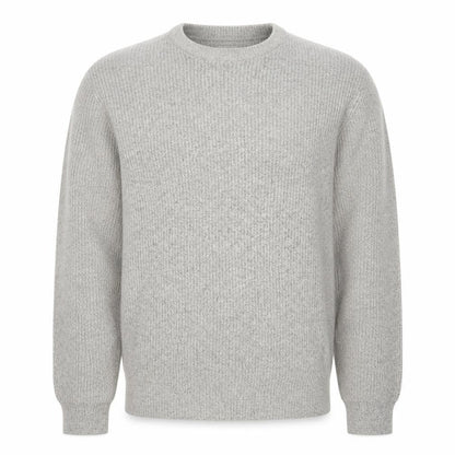 Marks and Spencer Mens Grey Chunky Knit Pullover Jumper XL Regular