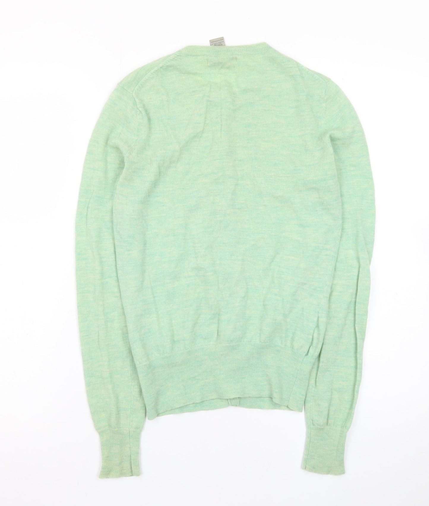 GAP Women’s Green Merino Wool Button-Up Cardigan M