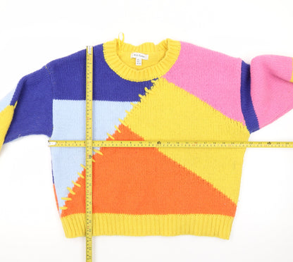 Wild Flower Women's Multicoloured L Knit Pullover Jumper