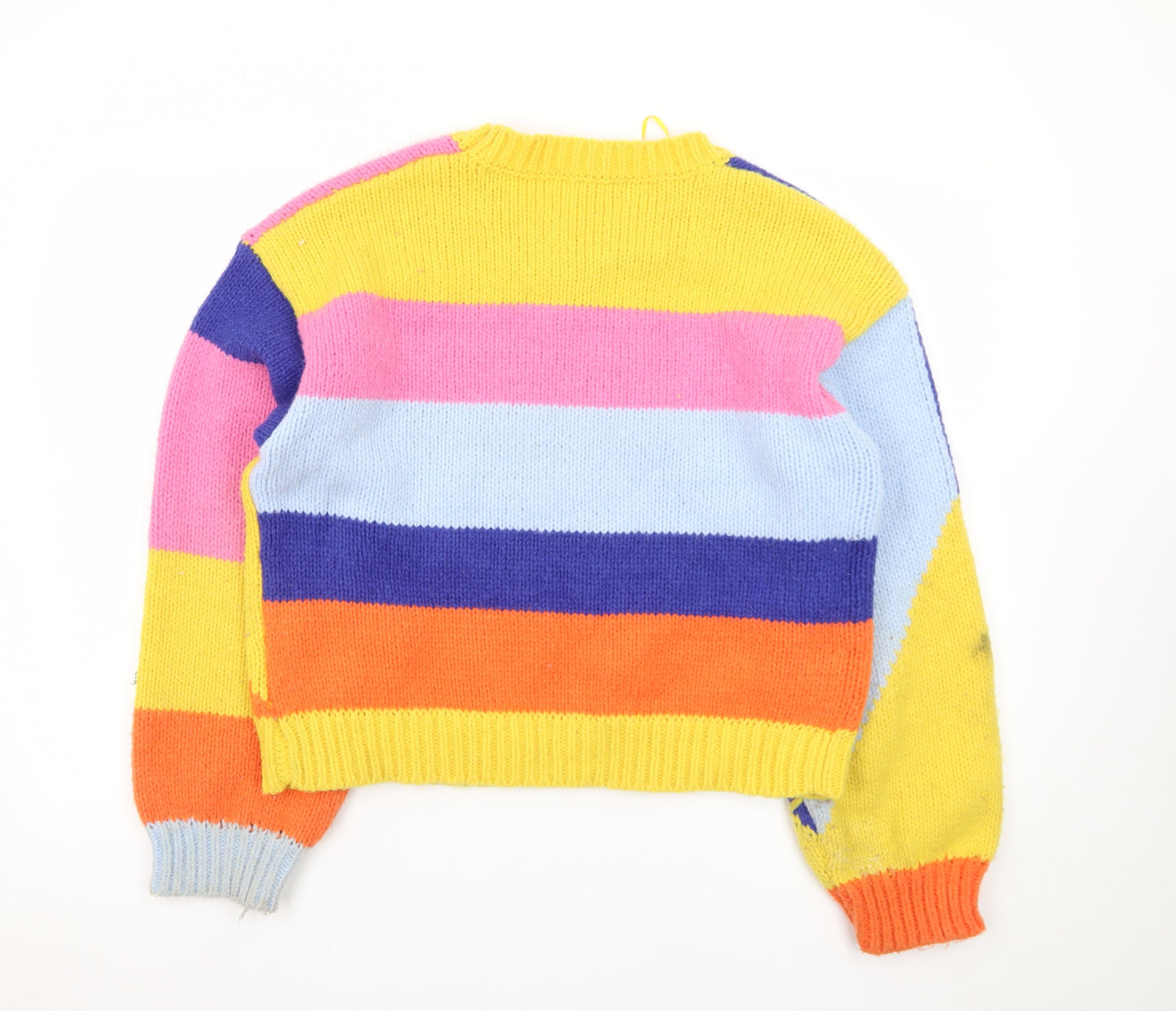 Wild Flower Women's Multicoloured L Knit Pullover Jumper