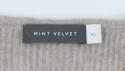 Mint Velvet Women's Multicoloured Striped Knit Pullover Jumper XS