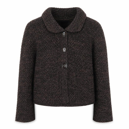 Marks and Spencer Women's Brown Collared Cardigan UK 14