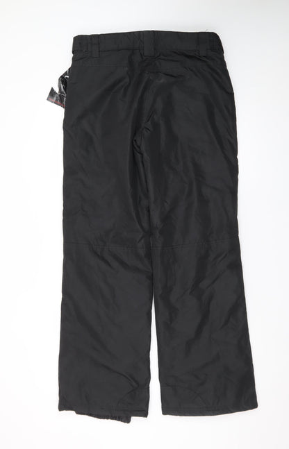 CB Men's Black M Snow Pants Waterproof Ski Winter Trousers