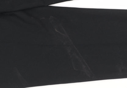 BHS Women’s Black Size 12 Regular Fit Dress Trousers Polyester Work Pants