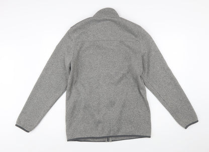 Craghoppers Mens Grey Fleece Full Zip Jacket Size M Outdoor Hiking